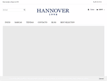 Tablet Screenshot of hannover1998.com